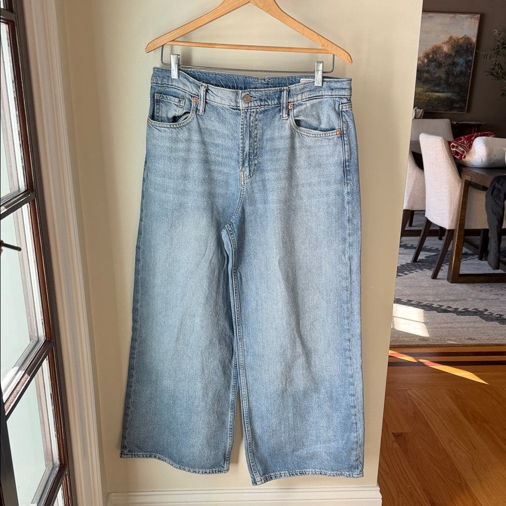GAP Light Blue wide leg Jeans